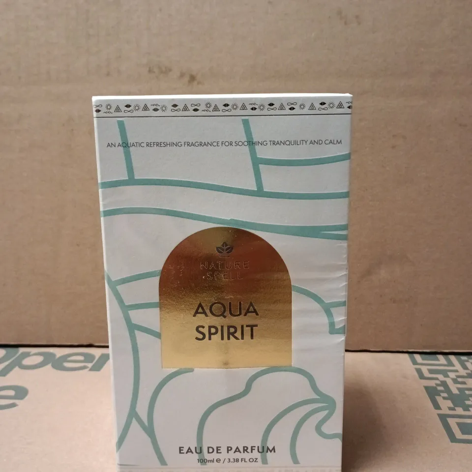 BOXED AND SEALED NATURE SPELL AQUA SPIRIT PERFUME EAU DE PARFUM  - 100ML