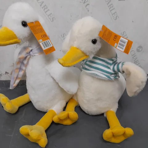LOT OF 12 BRAND NEW EASTER CUDDLE GOOSE PLUSHIES