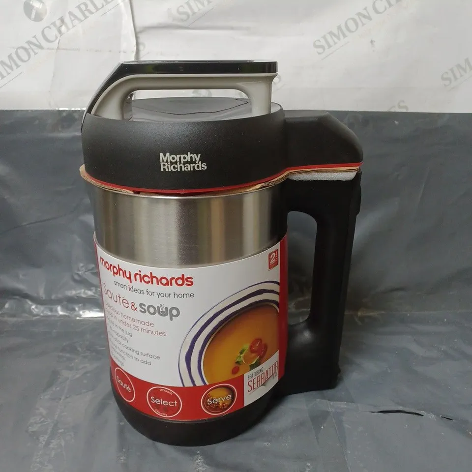 MORPHY RICHARDS 1.6L SOUP MAKER