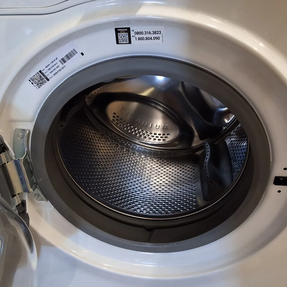 HOTPOINT ANTI-STAIN NSWM 1146 W UK 11 KG 1400 SPIN WASHING MACHINE - WHITE