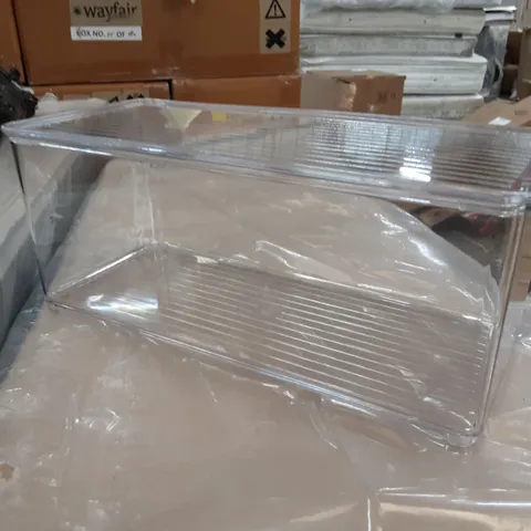 BOXED 6X6 DEEP BIN WITH LID X 4