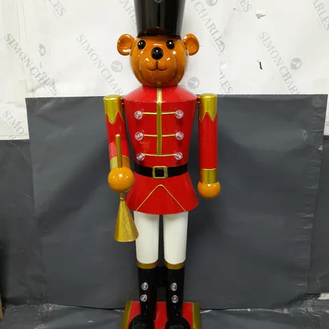 THREE KINGS LIT TEDDY NUTCRACKER CHRISTMAS ROOM LIGHT