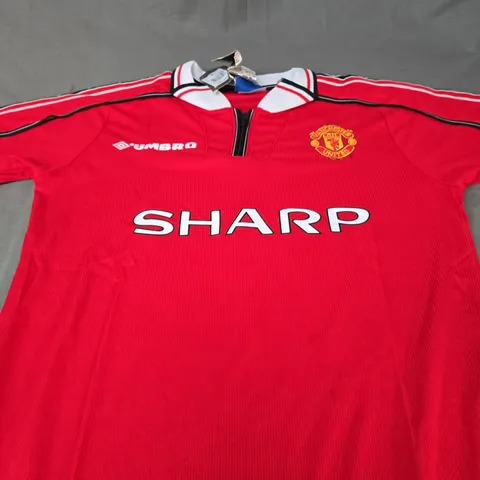 MANCHESTER UNITED FC HOME JERSEY SIZE L