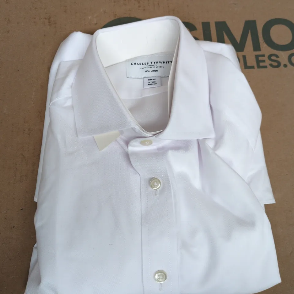 CHARLES TYRWHITT NON-IRON SLIM FIT 34IN
