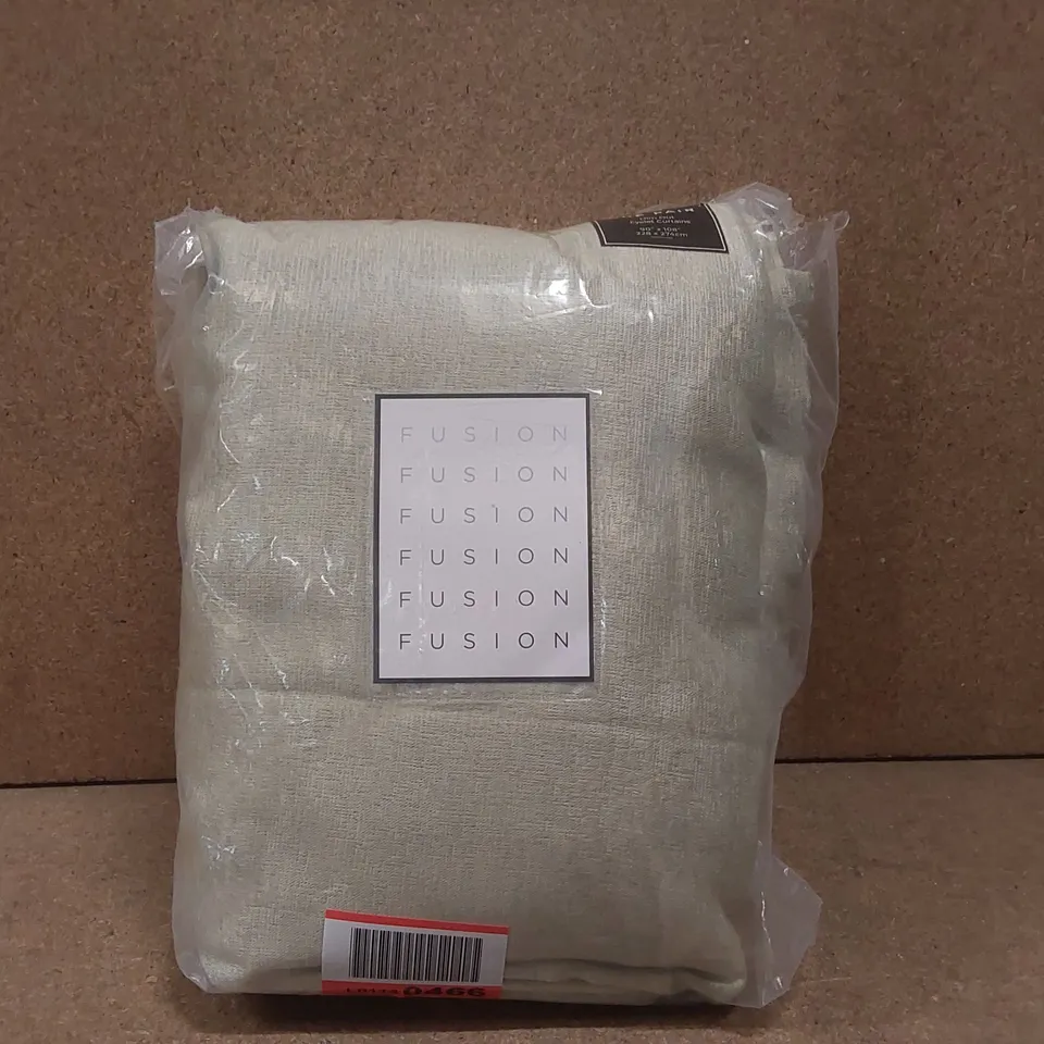 BAGGED FUSION DIM OUT EYELET CURTAINS - 228 x 274cm