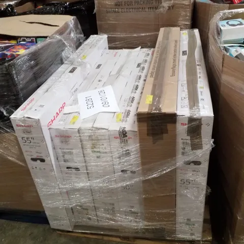 PALLET CONTAINING 6 ASSORTED DAMAGED TVS
