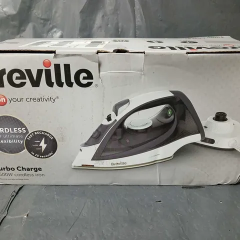 BREVILLE VIN439 TURBO CHARGE CORDLESS IRON