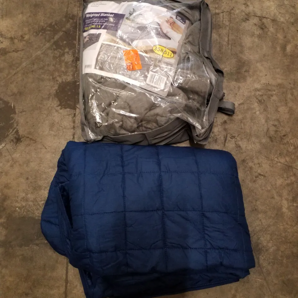 PALLET CONTAINING ASSORTED WEIGHTED BLANKETS