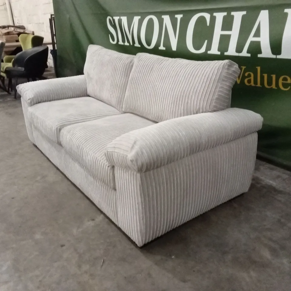 AMALFI STANDARD BACK FABRIC 3 SEATER SOFA RRP £579