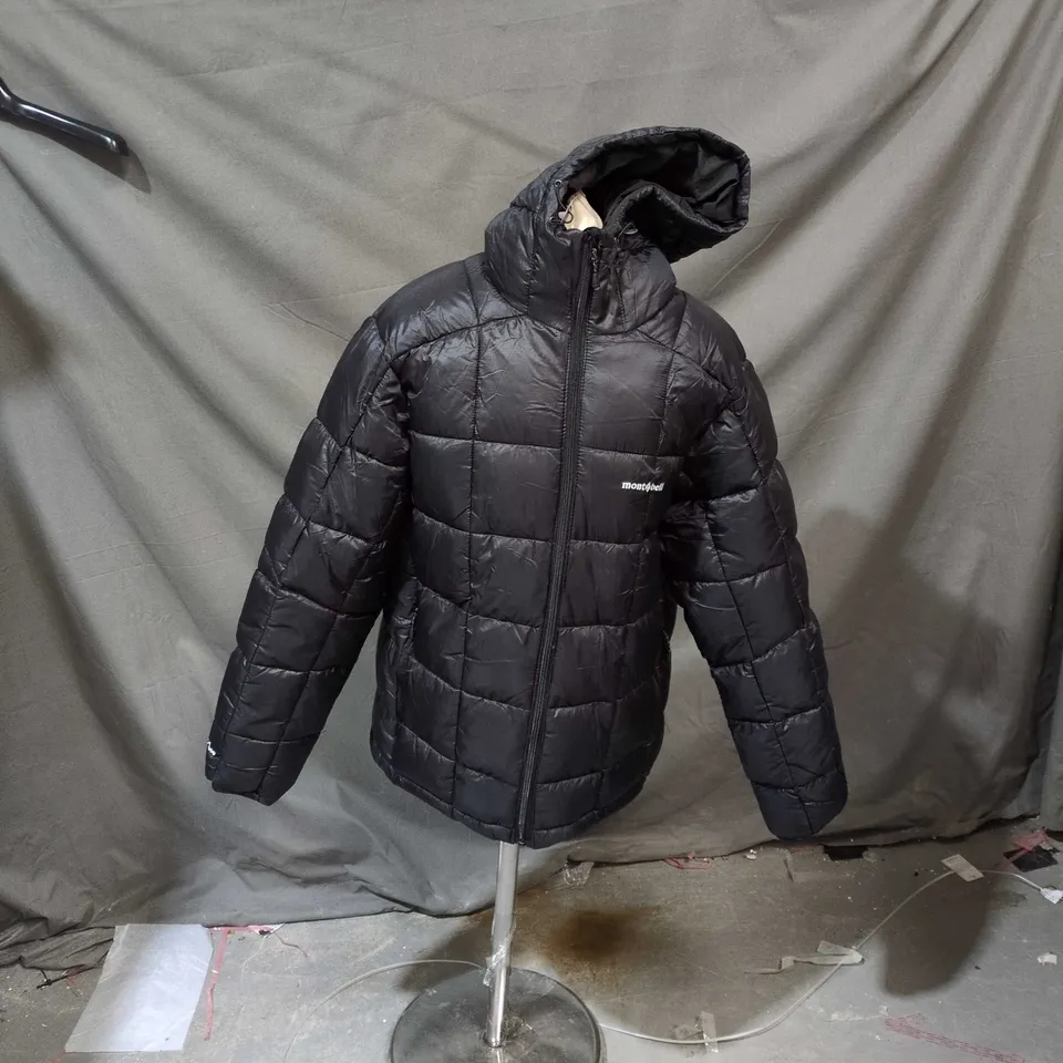 MONTBELL BLACK QUILTED DOWN JACKET – LARGE