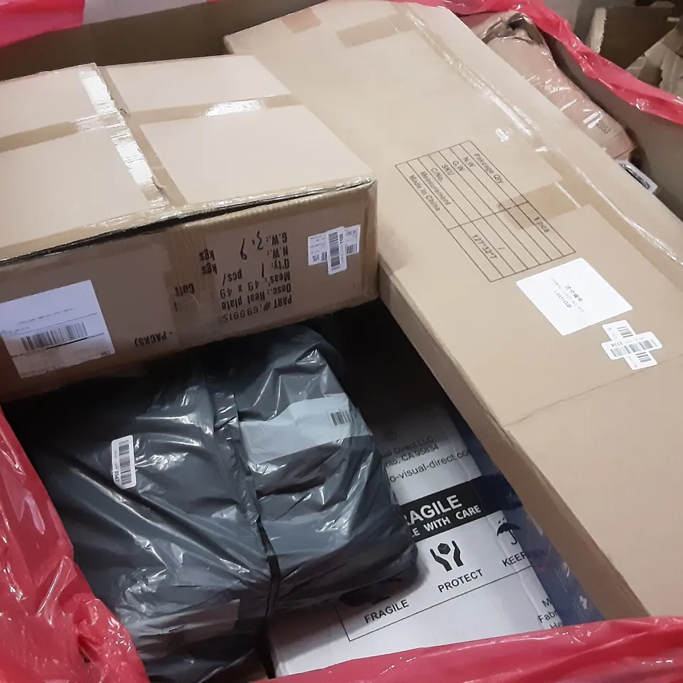 PALLET OF ASSORTED PRODUCTS INCLUDING HONITURE ROBOT VACUUM CLEANER, KITCHEN FAUCET, MASTHOME 16PCS APOTHECARY JARS, TANZUOER BLINDS, CAMPLUX TANKLESS WATER HEATER, AETKFO MOSQUITO KILLER 