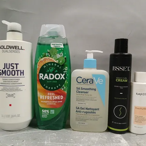 APPROXIMATELY 20 ASSORTED HEALTH & BEAUTY ITEMS TO INCLUDE RADOX, KANZEN, BSSET, ETC - COLLECTION ONLY