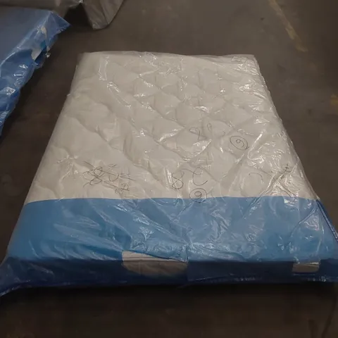 QUALITY BAGGED DOUBLE 135cm AIRSPRUNG LUXURY QUILTED MEDIUM MATTRESS
