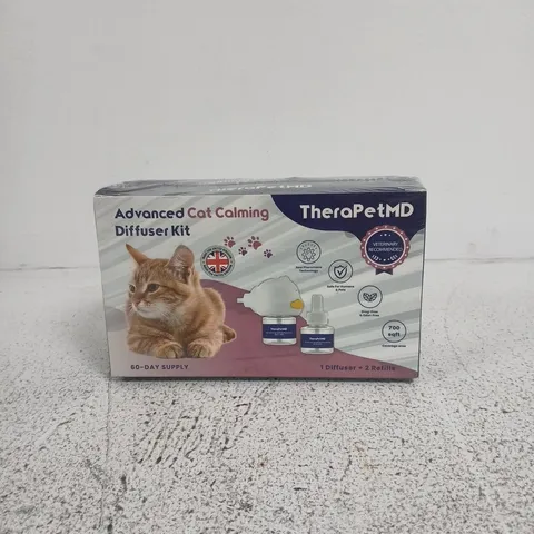 THERAPETMD ADVANCED CAT CALMING DIFFUSER KIT – 60 DAY STARTER (1 DIFFUSER + 2 REFILLS)