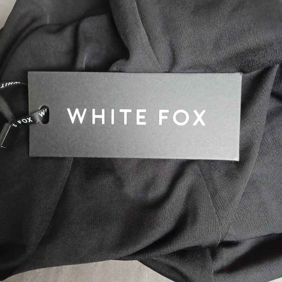 WHITE FOX WOMEN'S DRESS AND BROOKLYN BABYZZ MINI DRESS (SIZE S) – BLACK