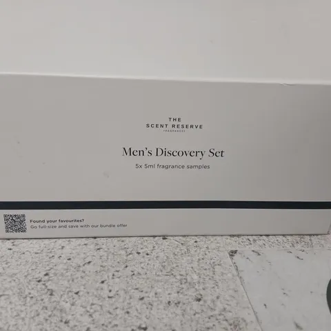 THE SCENT RESERVE MEN'S DISCOVERY SET – 5X5ML FRAGRANCE SAMPLES