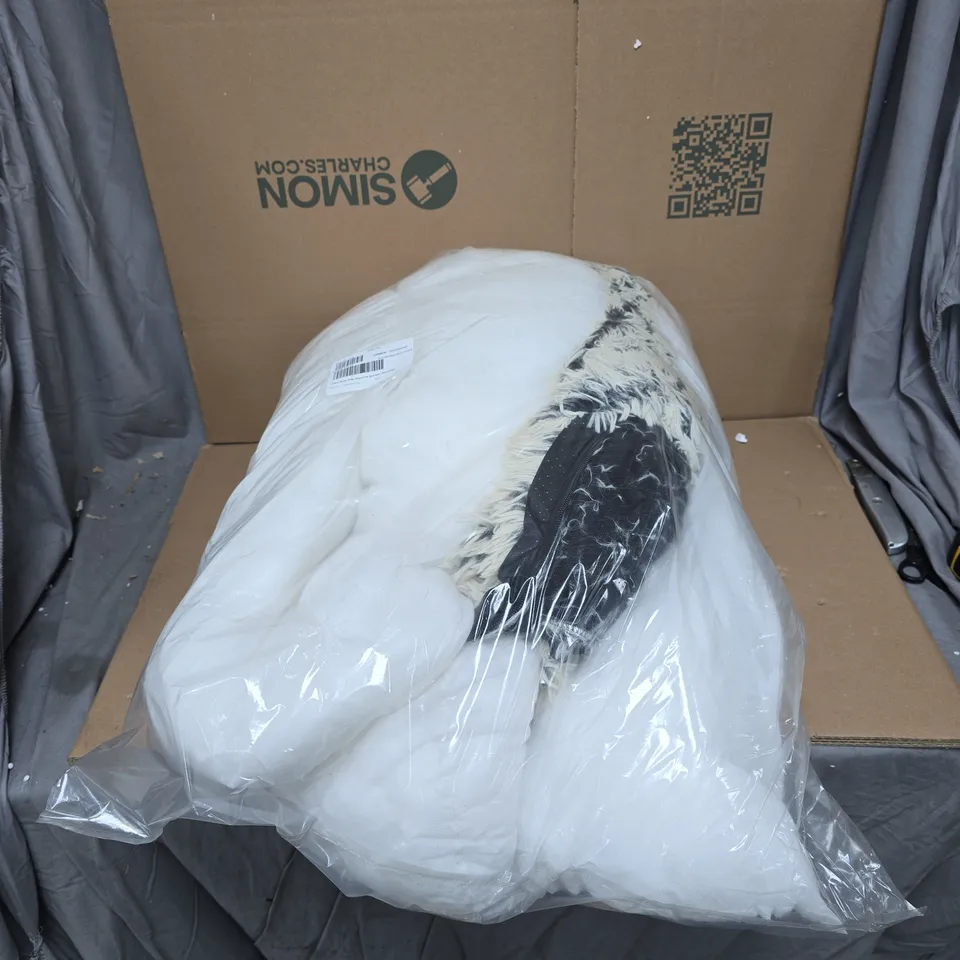 COZEE HOME FLUFFY ROUND PET BED WITH ODOUROLOGY