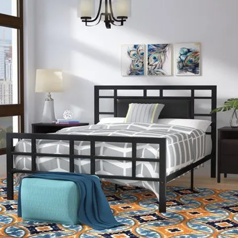BOXED SINGLE BED FRAME