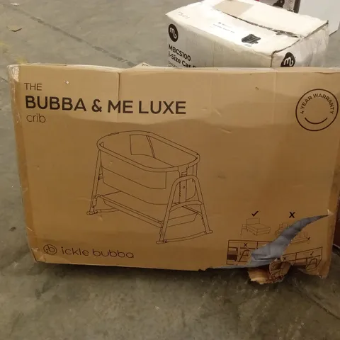 BOXED ICKLE BUBBA THE BUBBA & ME LUXE CRIB - STONE (1 BOX)