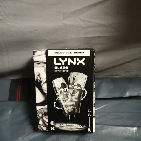 LYNX BLACK BODY spray / WASH GIFT SET – WRAPPED N' READY 