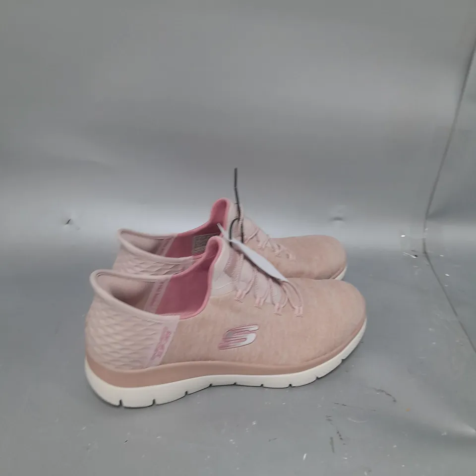 SKETCHERS SLIP INS - PINK - SIZE 6.5