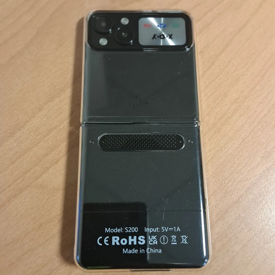 XGODY S200 FLIP PHONE IN BLACK