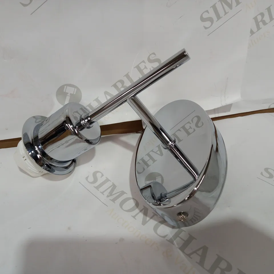 DAR LIGHTING LTD PADOVA POLISHED CHROME WALL LIGHT (BRACKET ONLY)