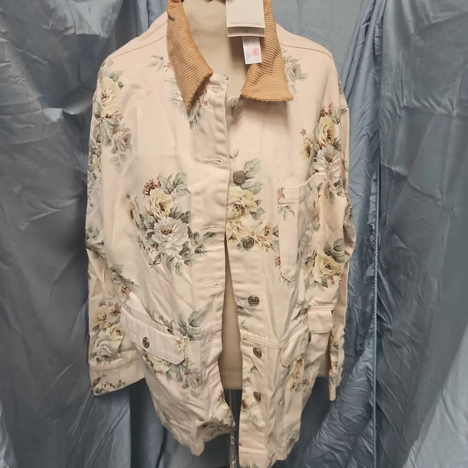 NOBODYS CHILD RONNIE DENIM JACKET - UK L
