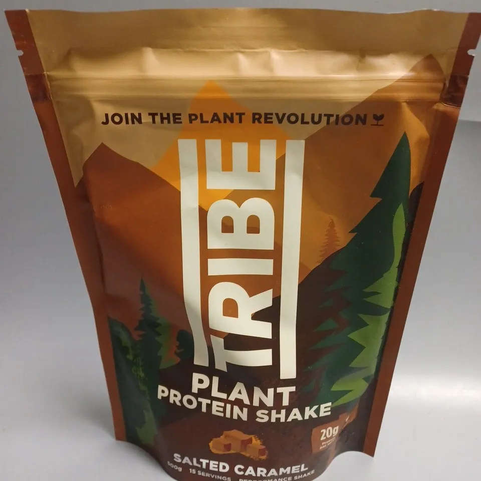 SEALED TRIBE PLANT PROTEIN SHAKE - SALTED CARAMEL 500G