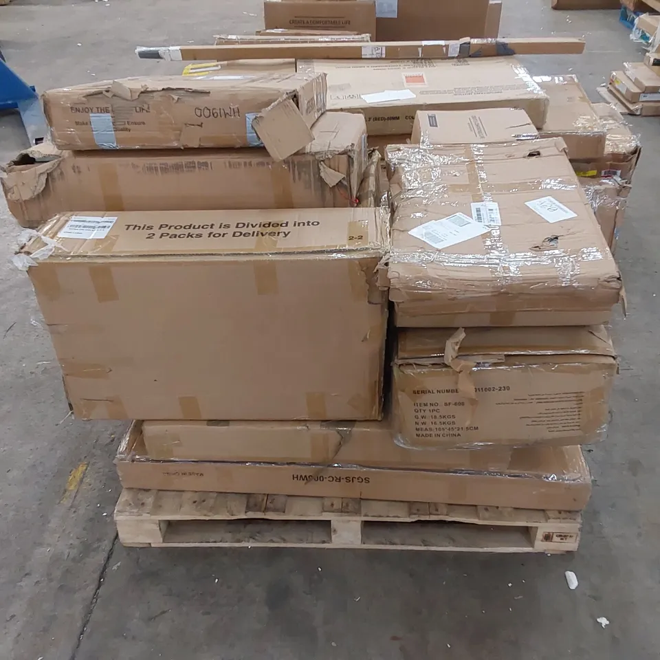 PALLET TO CONTAIN ASSORTED BOXED FURNITURE AND FURNITURE PARTS