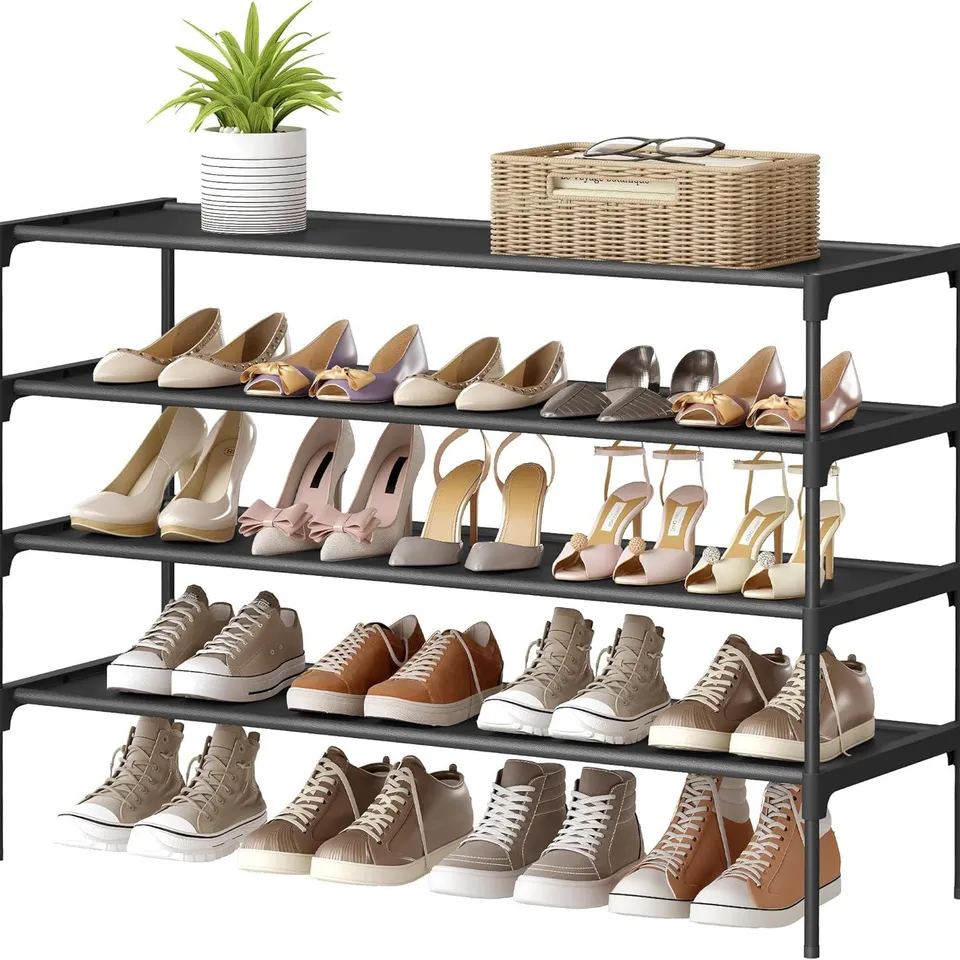 BOXED SONGMICS 4-TIER SHOE RACK, SHOE STORAGE ORGANISER
