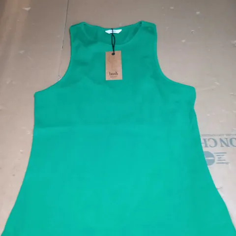 HUSH RIBBED SCOOPED VEST SIZE S