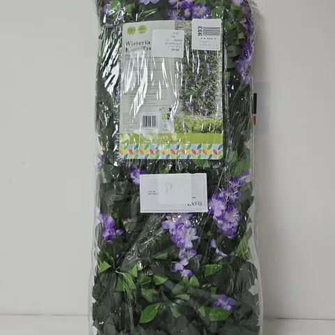 WISTERIA FAUX TRELLIS – GARDEN DECORATIVE PANEL, 180 CM X 60 CM