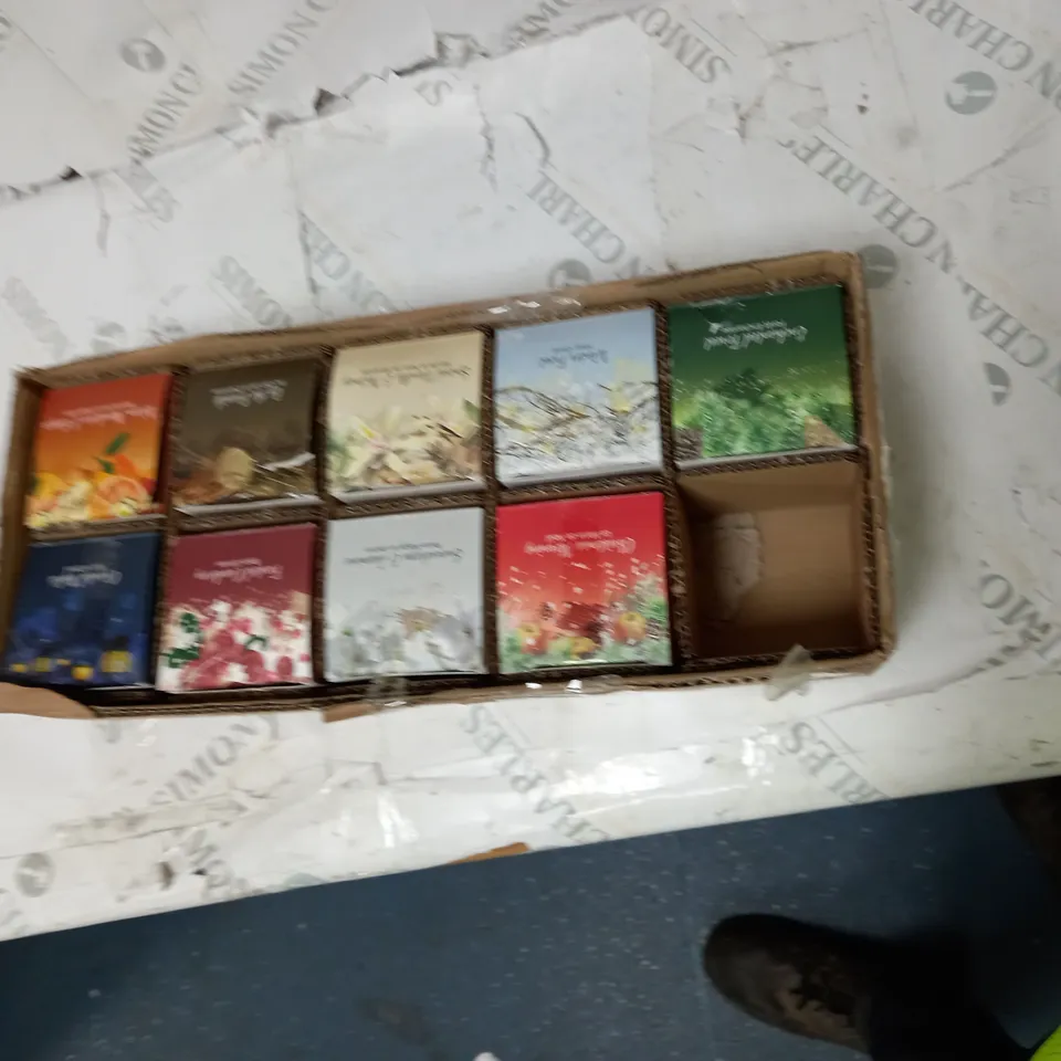BOXED PRICES CANDLES SET OF 10 JAR CANDLES IN GIFT BOXES