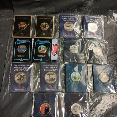 APPROXIMATELY 20 ASSORTED COLLECTABLE COINS