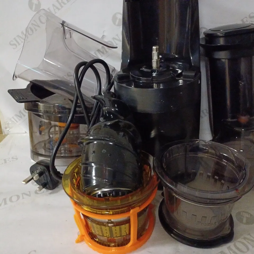 FRIDJA MASTICATING JUICER - BLACK (F1900)