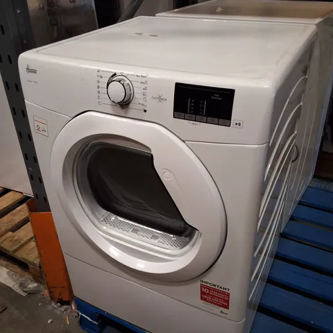 HOOVER H-DRY 300 LITE (VENTED) TUMBLE DRYER - WHITE - 10KG (HLE V10DG-80)