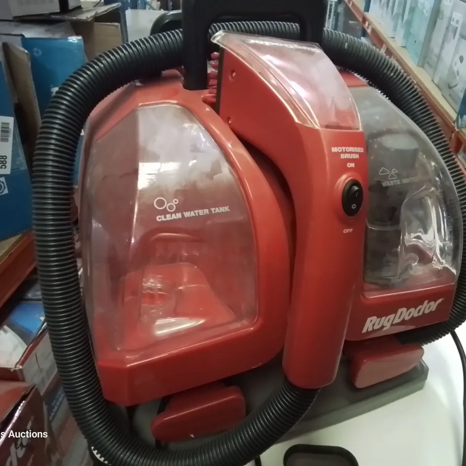 BOXED RUG DOCTOR PORTABLE SPOT CLEANER