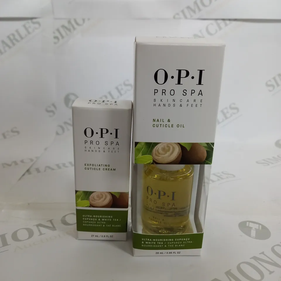 O.P.I PRO SPA SKIN CARE - EXFOLIATING CREAM 