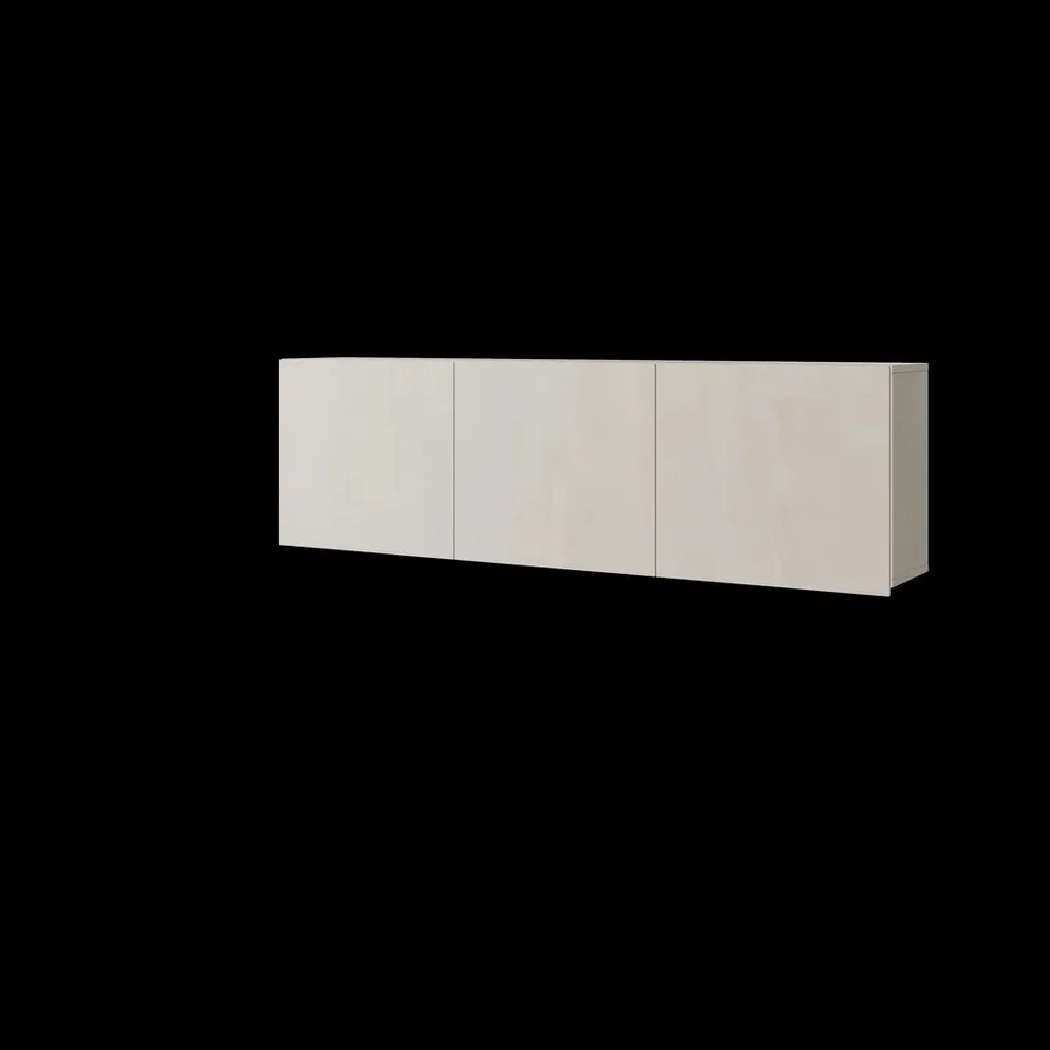 BOXED ARRYN 09 HANGING CABINET W150CM - STYLISH SILK FLOU STORAGE SOLUTION FOR ORGANISED SPACES