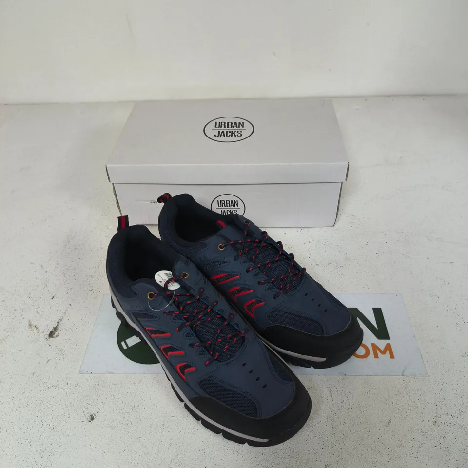 URBAN JACKS INGLETON NAVY TRAINERS – UK 10