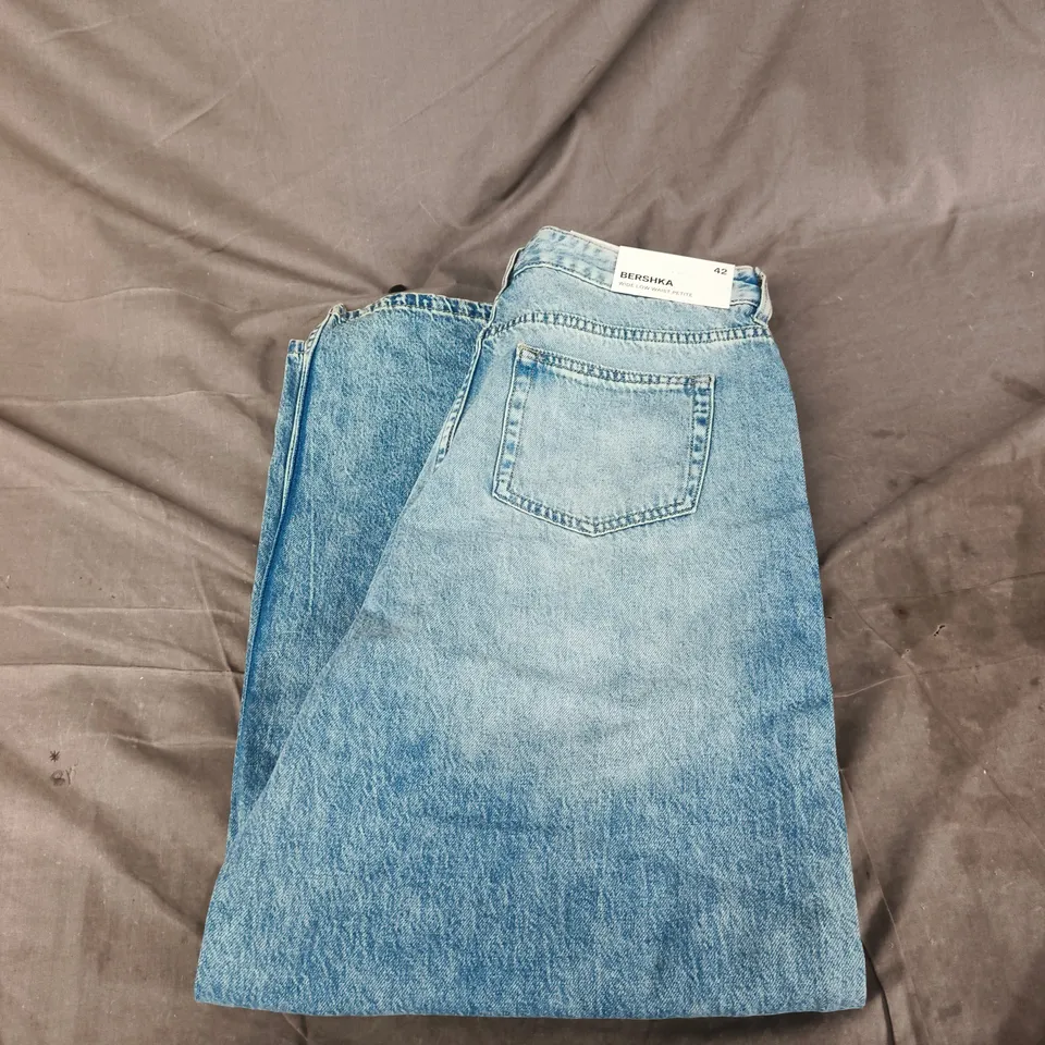 Bershka women's Denim Jeans –  uk 14, blue