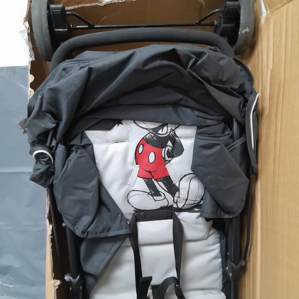 BOXED DISNEY SPORT PUSHCHAIR - MICKEY STARS - COLLECTION ONLY 