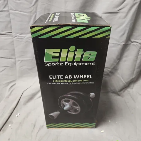 ELITE AB WHEEL β DOUBLE-WHEEL AB WHEEL BY ELITE SPORTZ EQUIPMENT (BOXED)