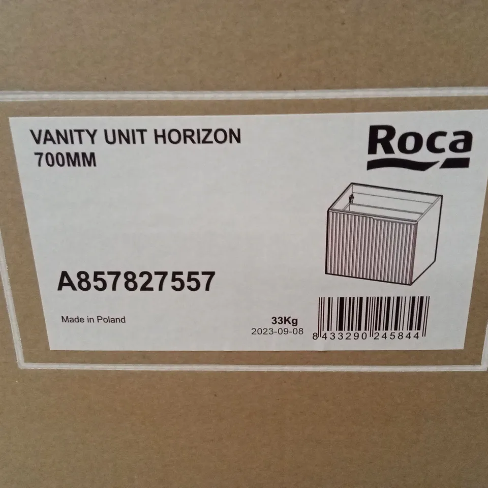 BRAND NEW BOXED ROCA HORIZON VANITY UNIT 700MM A857827557