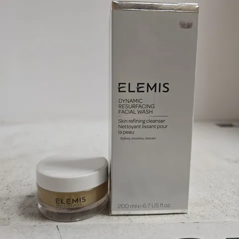 ELEMIS DYNAMIC RESURFACING FACIAL WASH – 200 ML AND ELEMIS PRO-COLLAGEN CLEANSING BALM