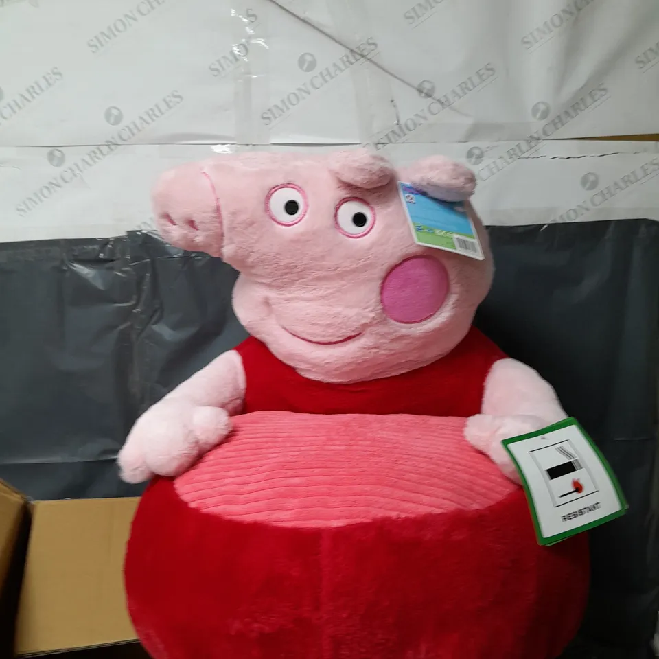 PEPPA PIG PLUSH CHAIR 