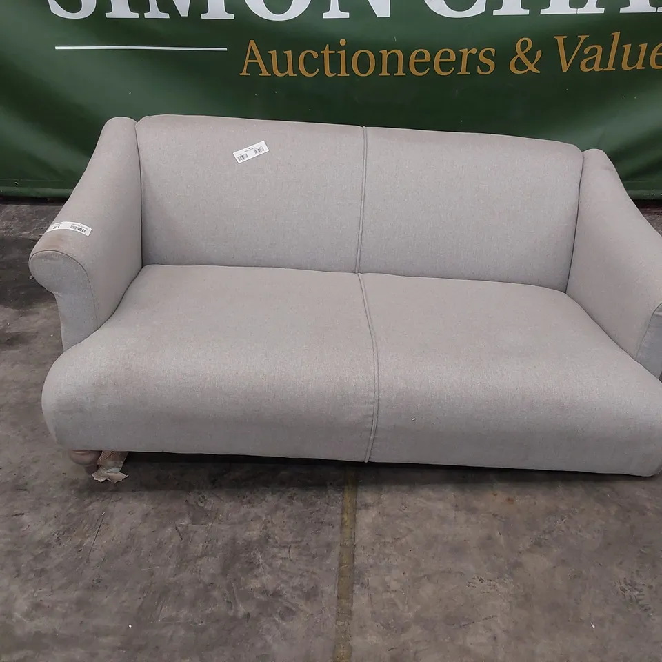 QUALITY DESIGNER 2 SEATER SOFA GREY FABRIC