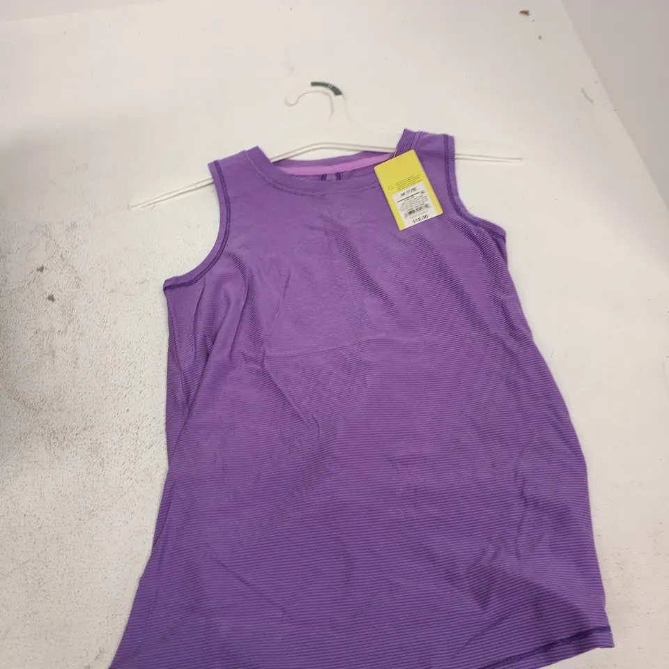 BOX OF APPROXIMATELY 12 ALL IN MOTION PURPLE VEST IN ASSORTED SIZES 