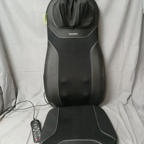 HOMEDICS MASSAGE CHAIR BACK CUSHION WITH REMOTE – BLACK